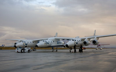 Virgin Galactic Unveils Spaceship Two, the world’s first commercial manned spaceship